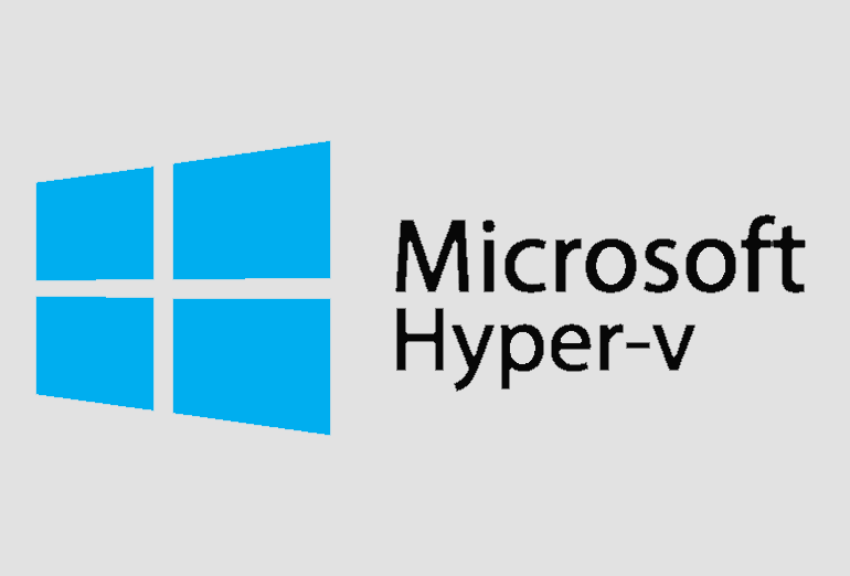 Virtualización: Logo de Microsoft Hyper-v