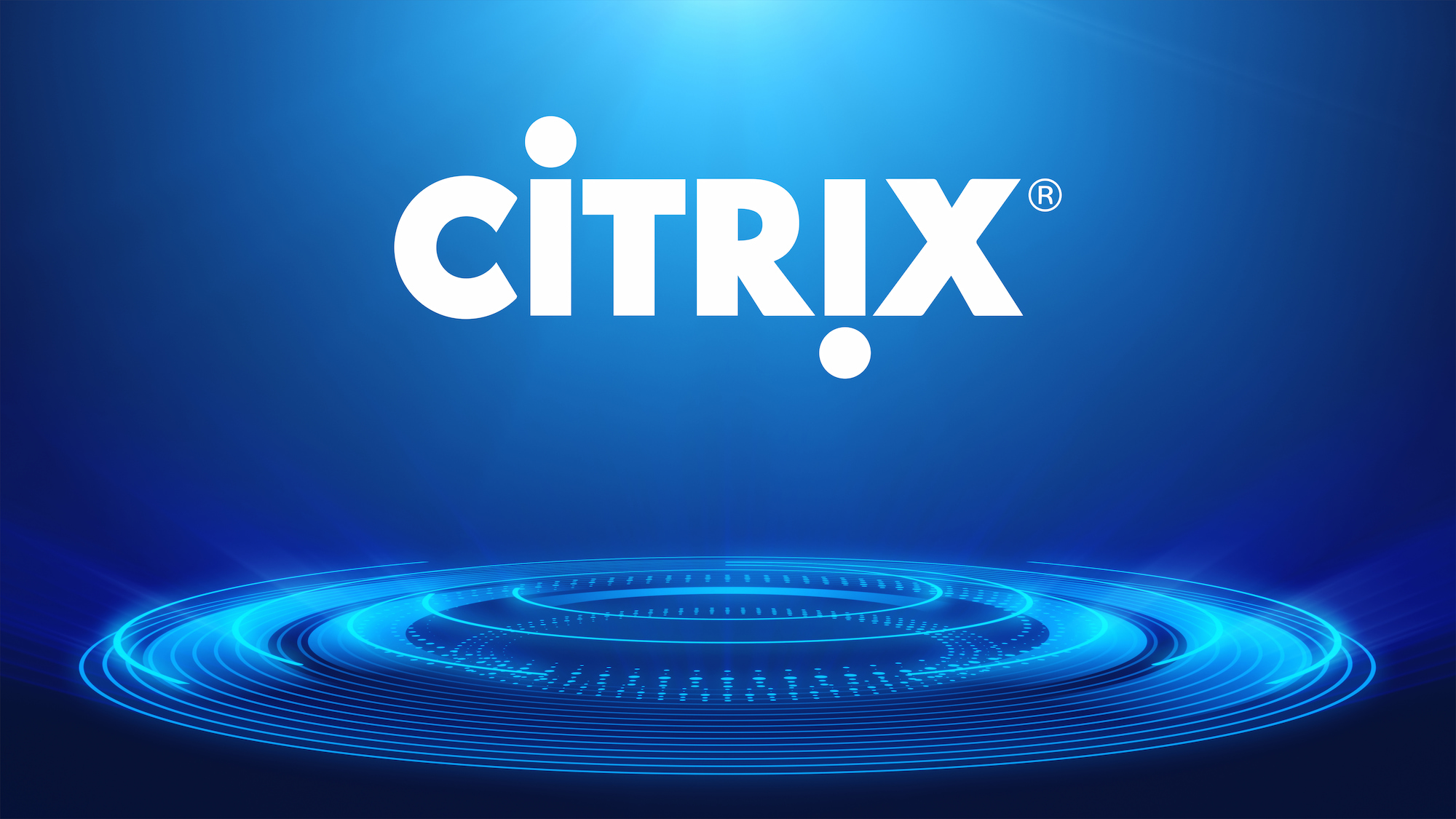 Virtualización: Logo artístico de Citrix